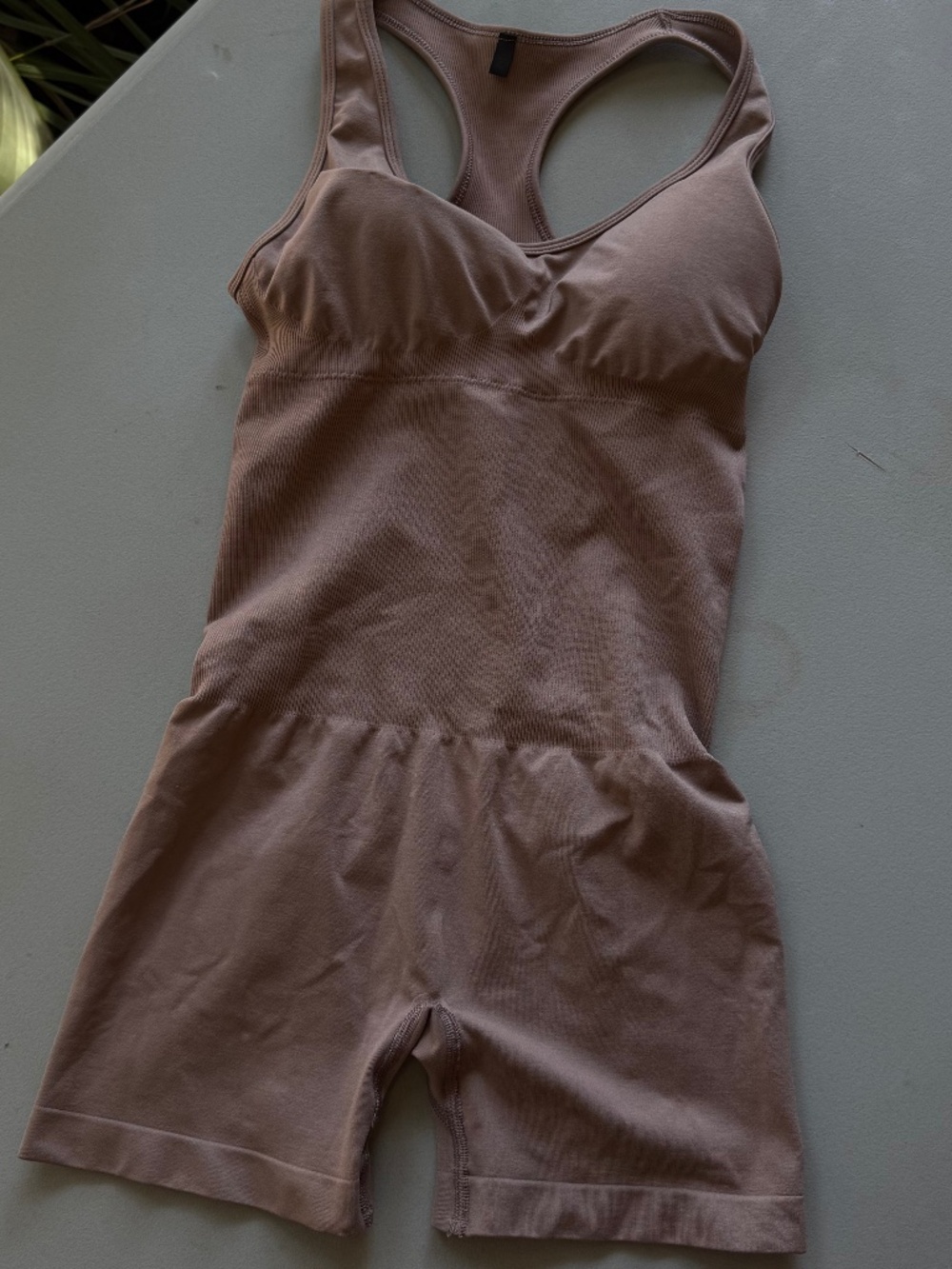 Bo+Tee Seamless Sculpt Unitard – Size S 🤎